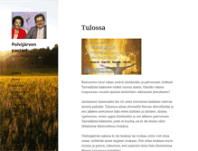 Tablet Screenshot of polvijarvenpastori.com